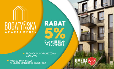 RABAT 5% - Apartamenty Bogatyńska Budynek B 